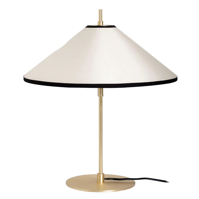Tafta Table Lamp Ø40 cm, Black / Off-white