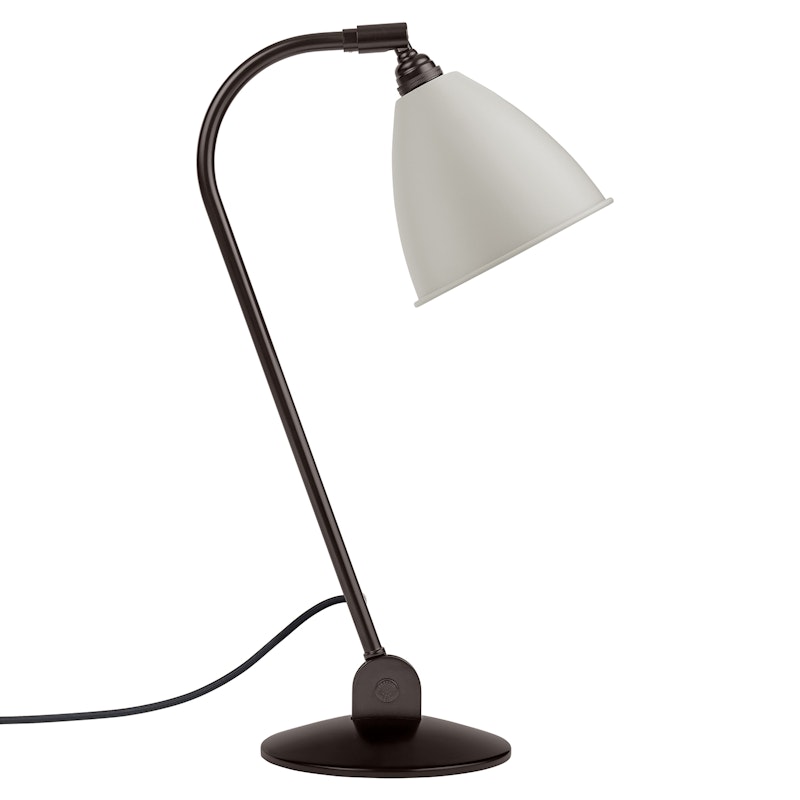 Bestlite BL2 Table Lamp, Black Brass/Classic White